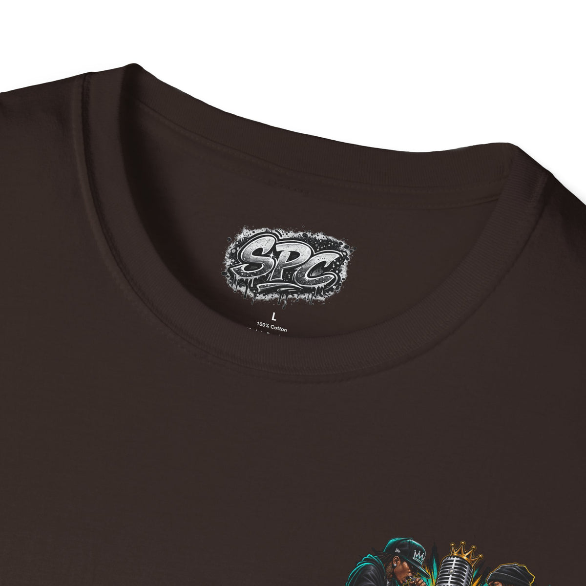 Control the Room Vibes T-Shirt — Graphic Pocket Logo Tee