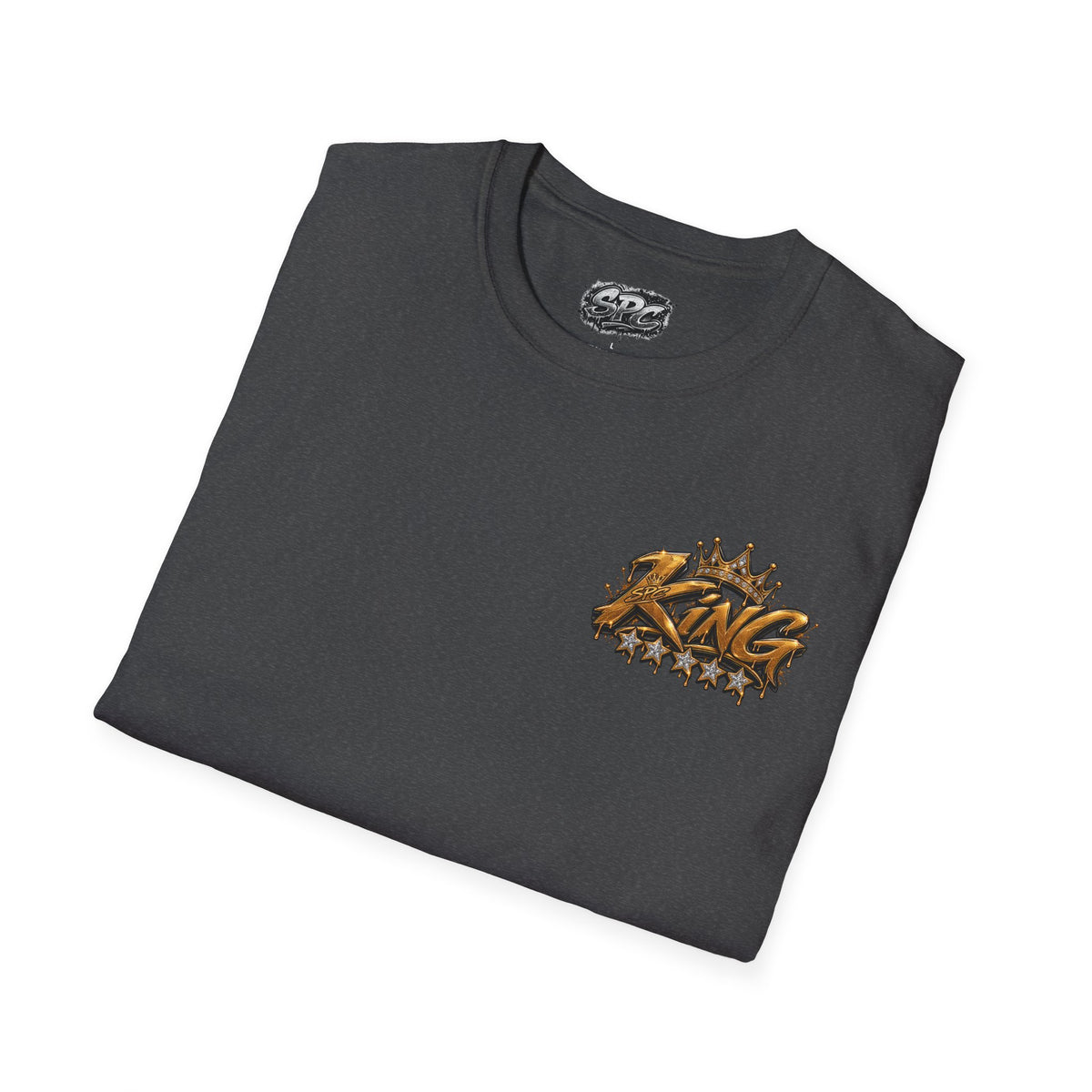 King Crown Graphic T‑Shirt — Bold Streetwear Tee with 'King' Logo