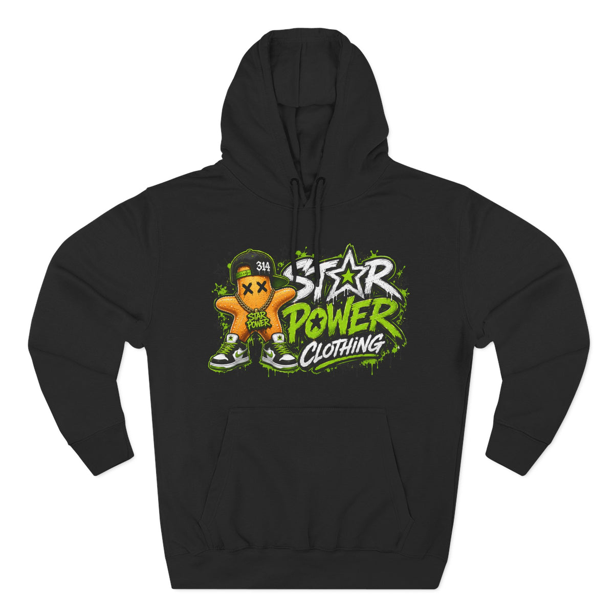Star Power Clothing Graffiti Hoodie