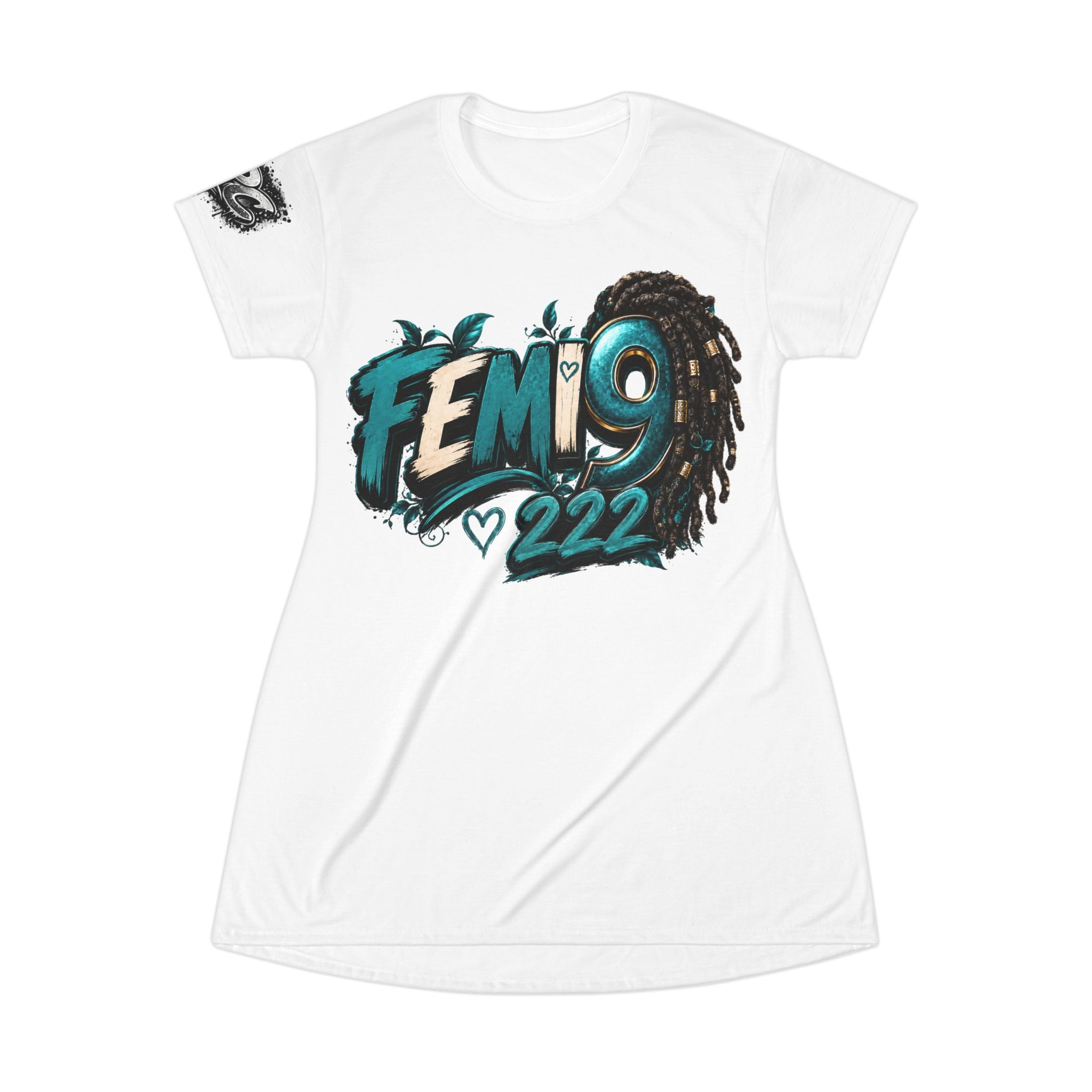 Femi9- Graphic T-Shirt Dress