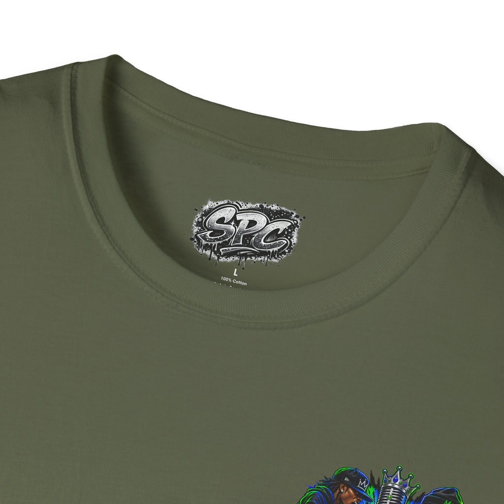 Control Room Vibes T-Shirt — Retro Neon Graphic Tee