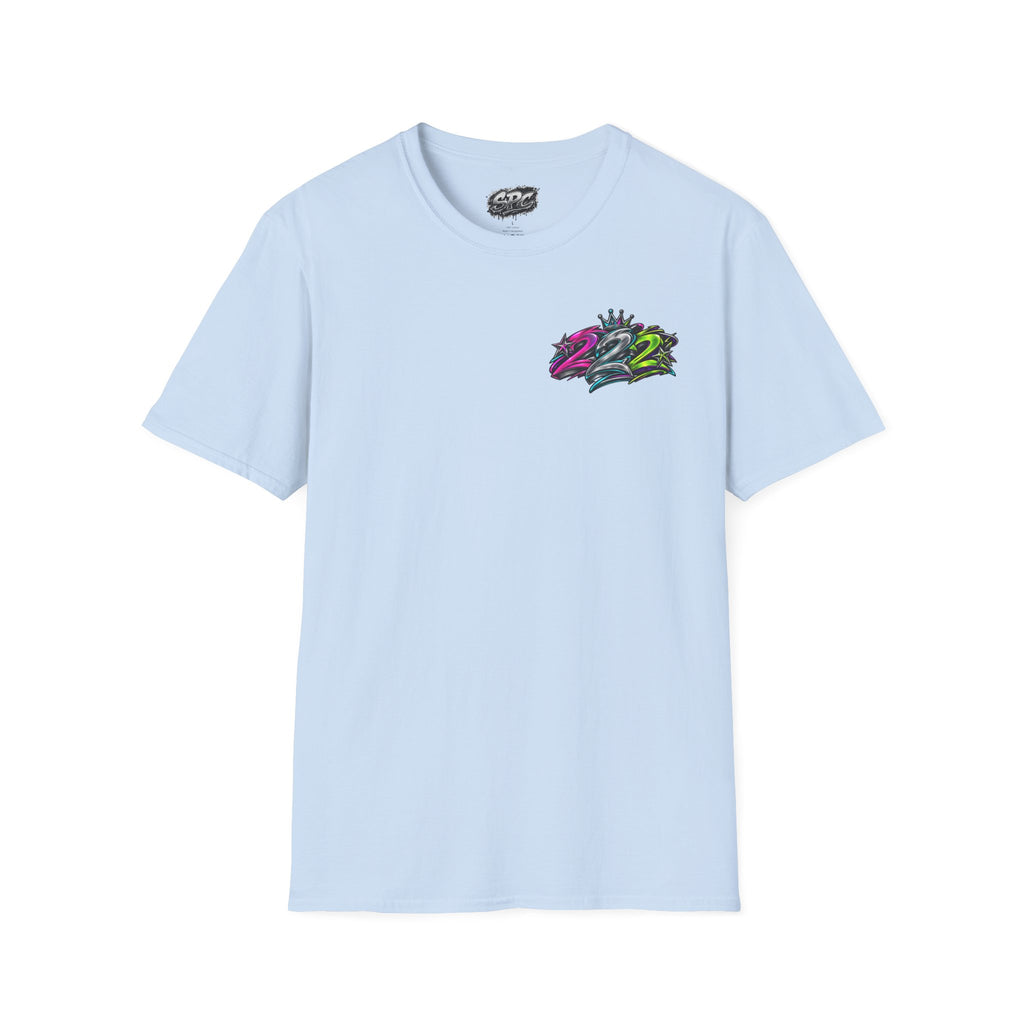 2022 Graffiti Crown T-Shirt — Street Style Retro Logo Tee