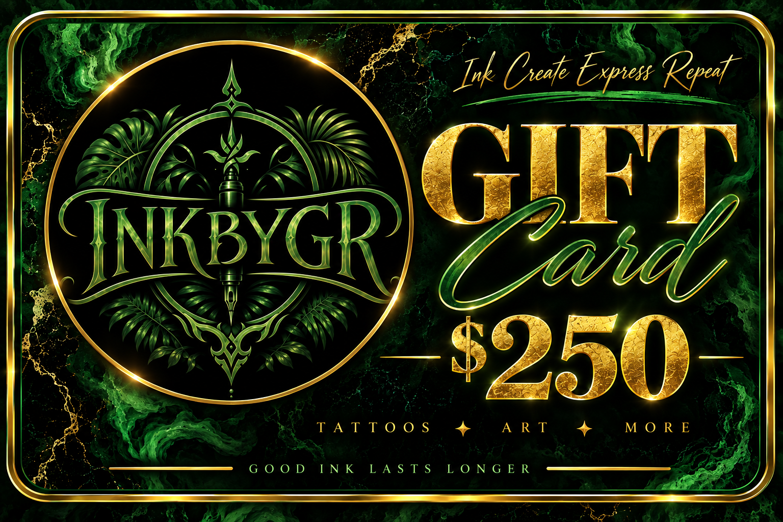 Gift Card $250.00