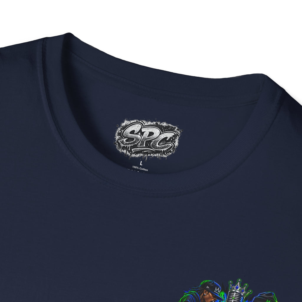 Control Room Vibes T-Shirt — Retro Neon Graphic Tee