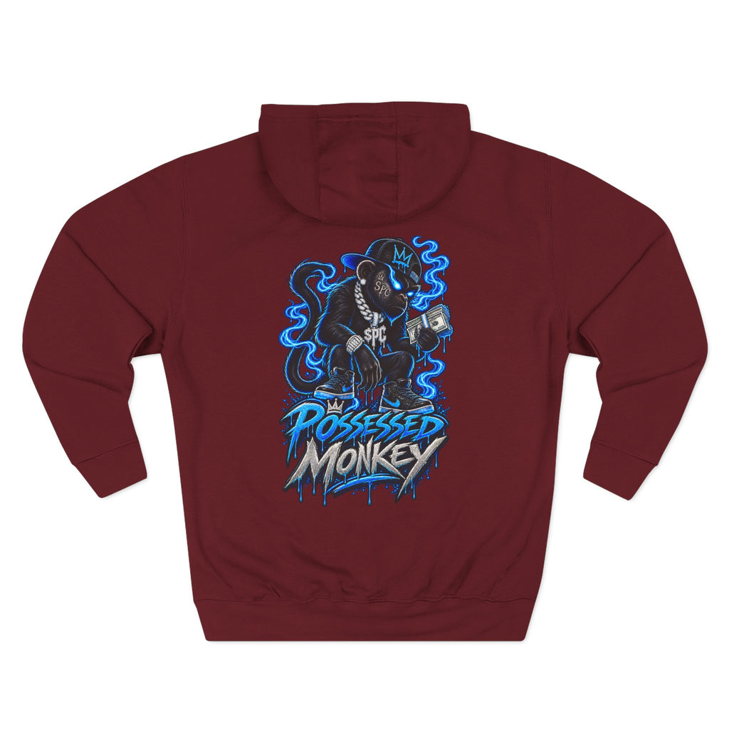 Possessed Monkey Graphic Hoodie