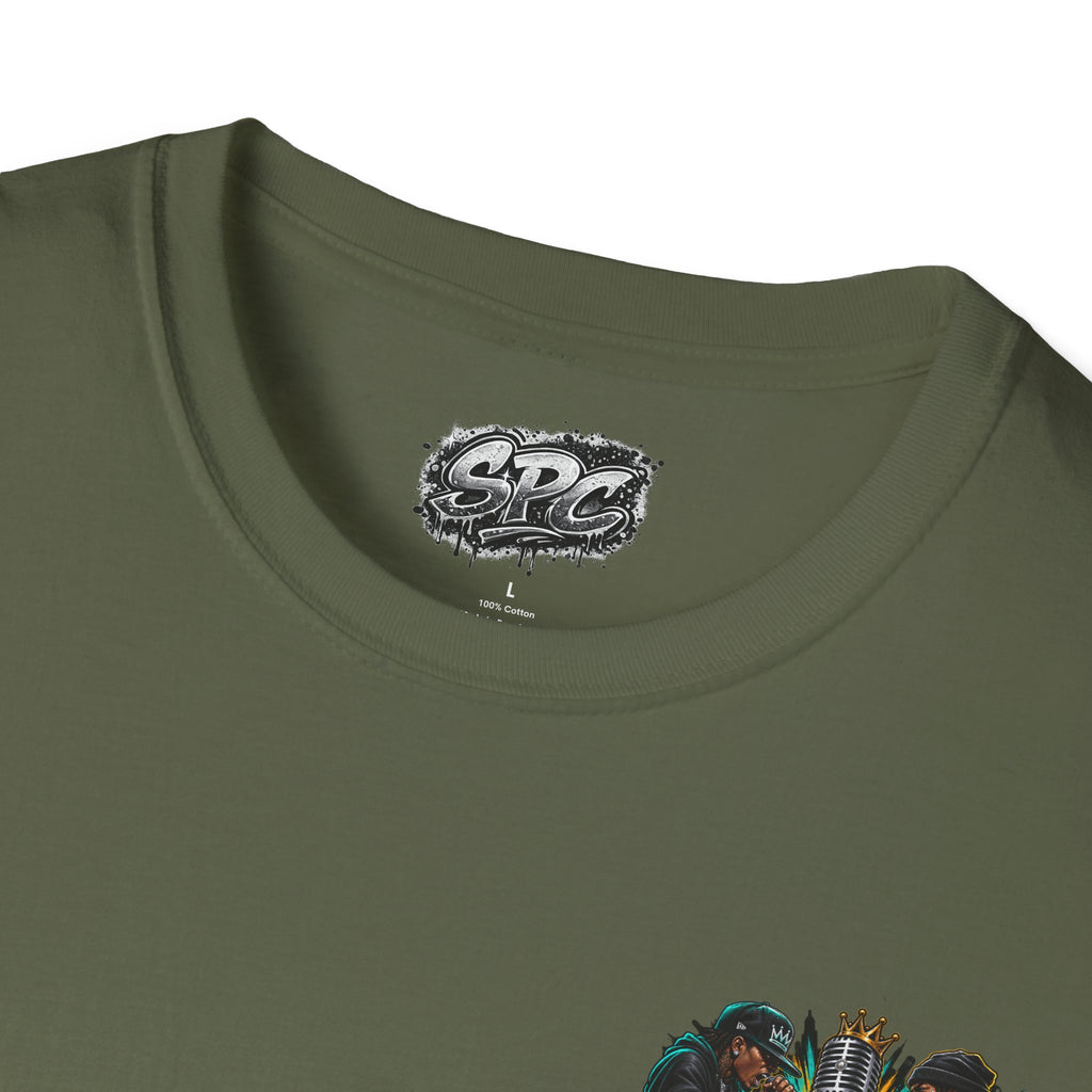 Control the Room Vibes T-Shirt — Graphic Pocket Logo Tee