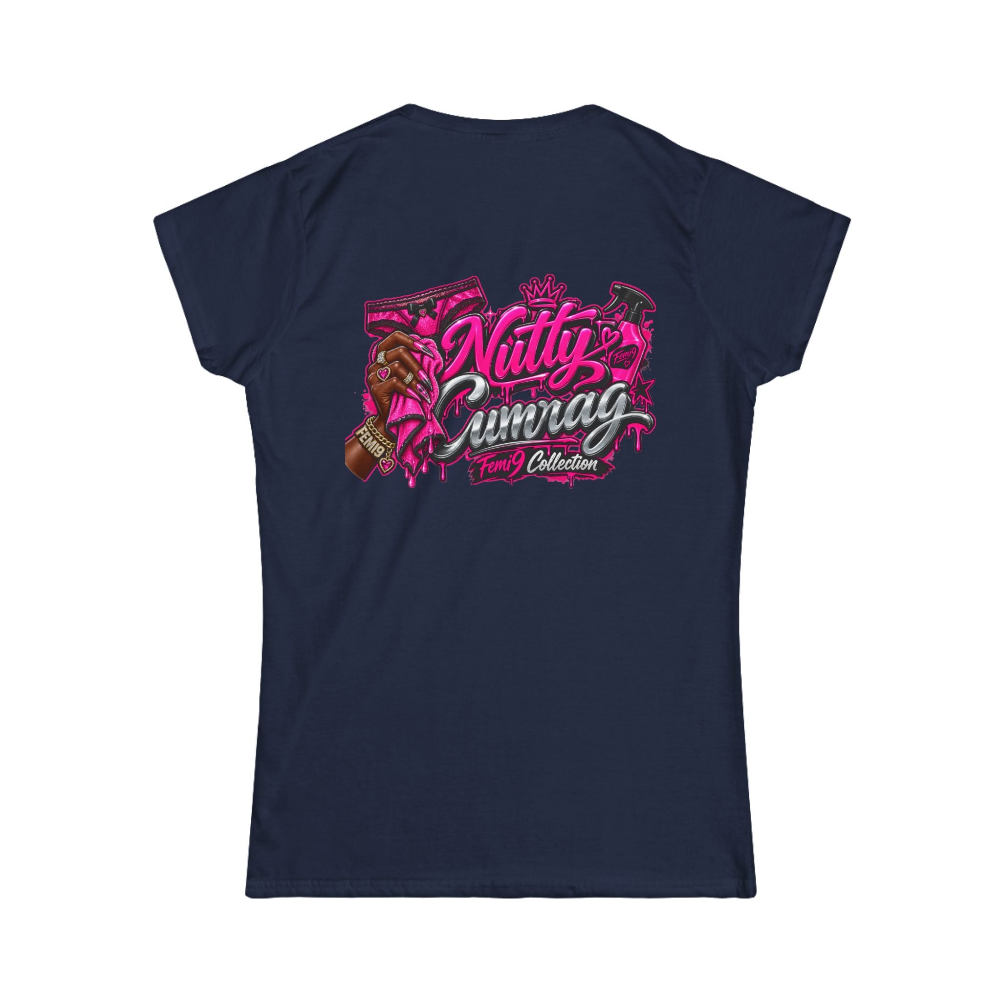 Women's Softstyle Tee — Classic White Crewneck T-Shirt