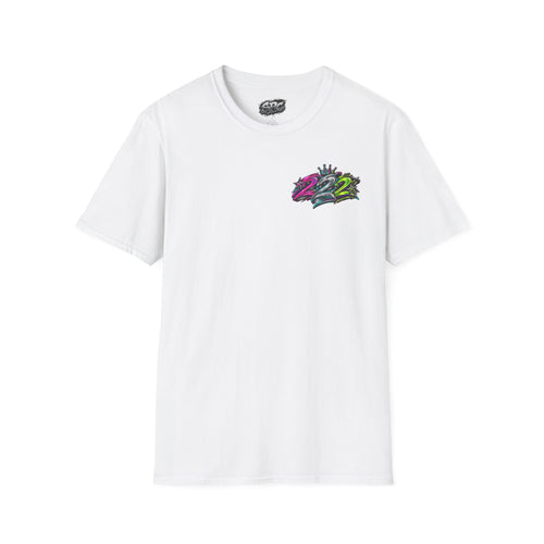 2022 Graffiti Crown T-Shirt — Street Style Retro Logo Tee