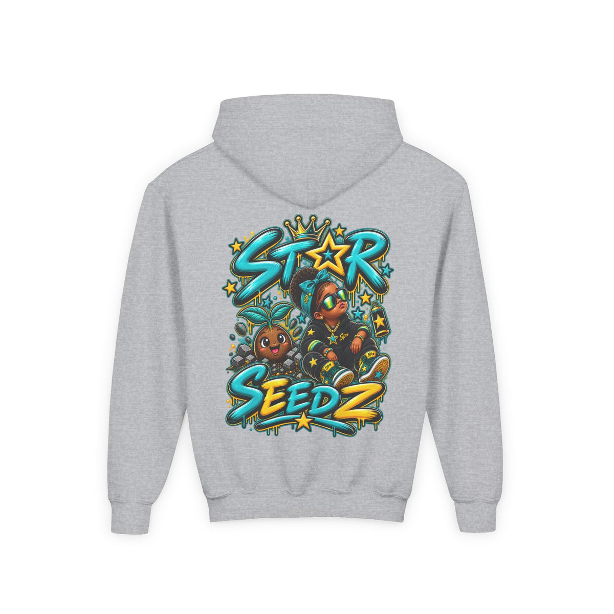 Youth Hoodie — Star Seedz Graphic Pullover