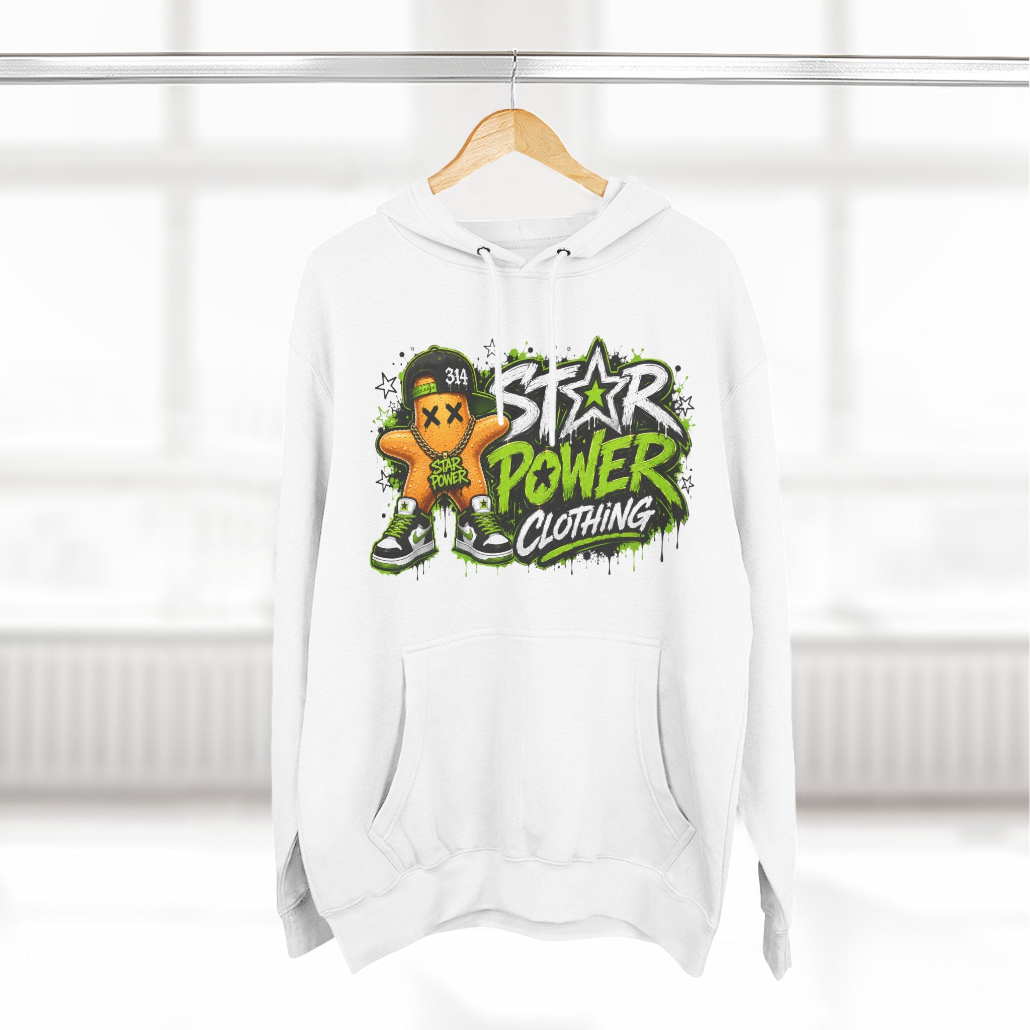 Star Power Clothing Graffiti Hoodie