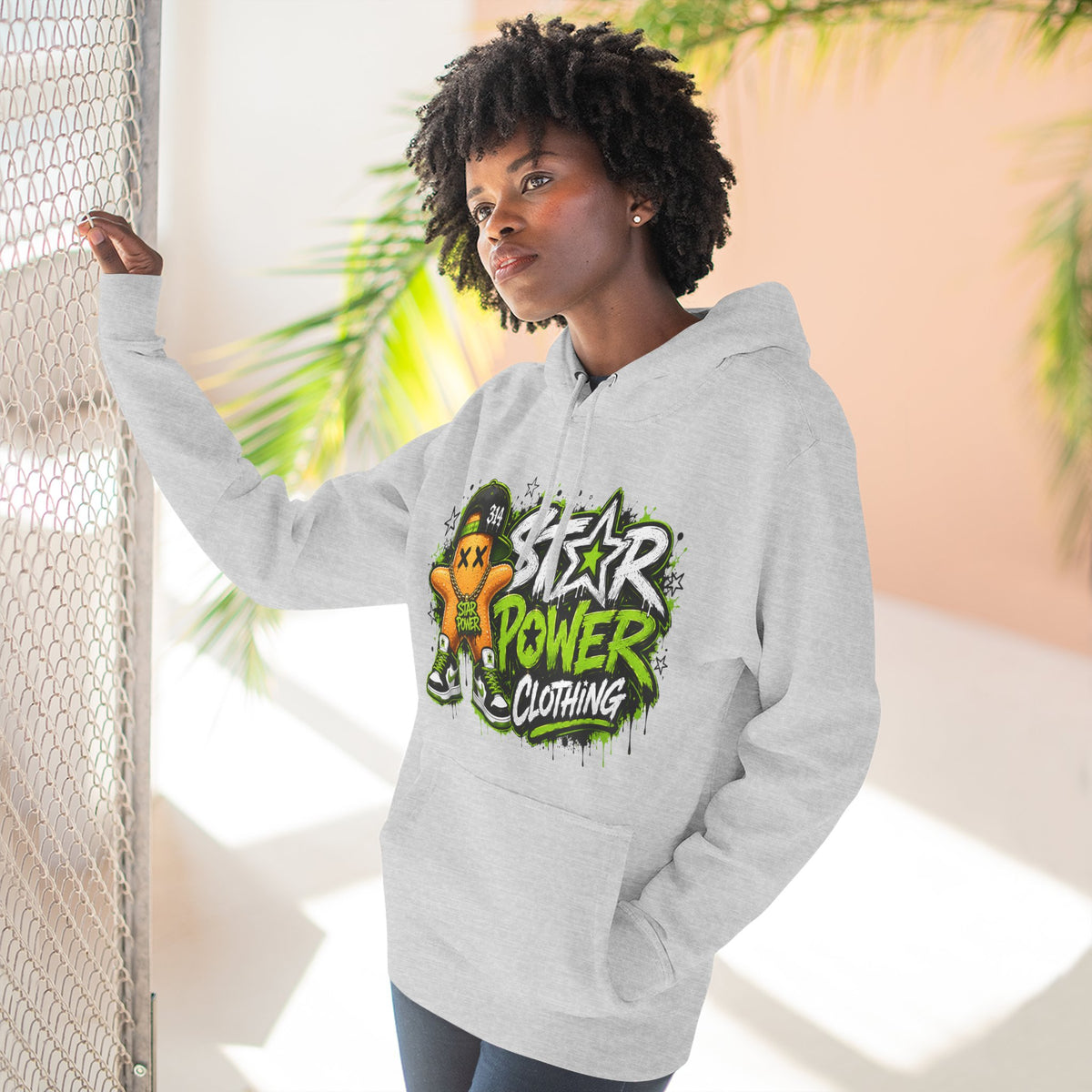 Star Power Clothing Graffiti Hoodie