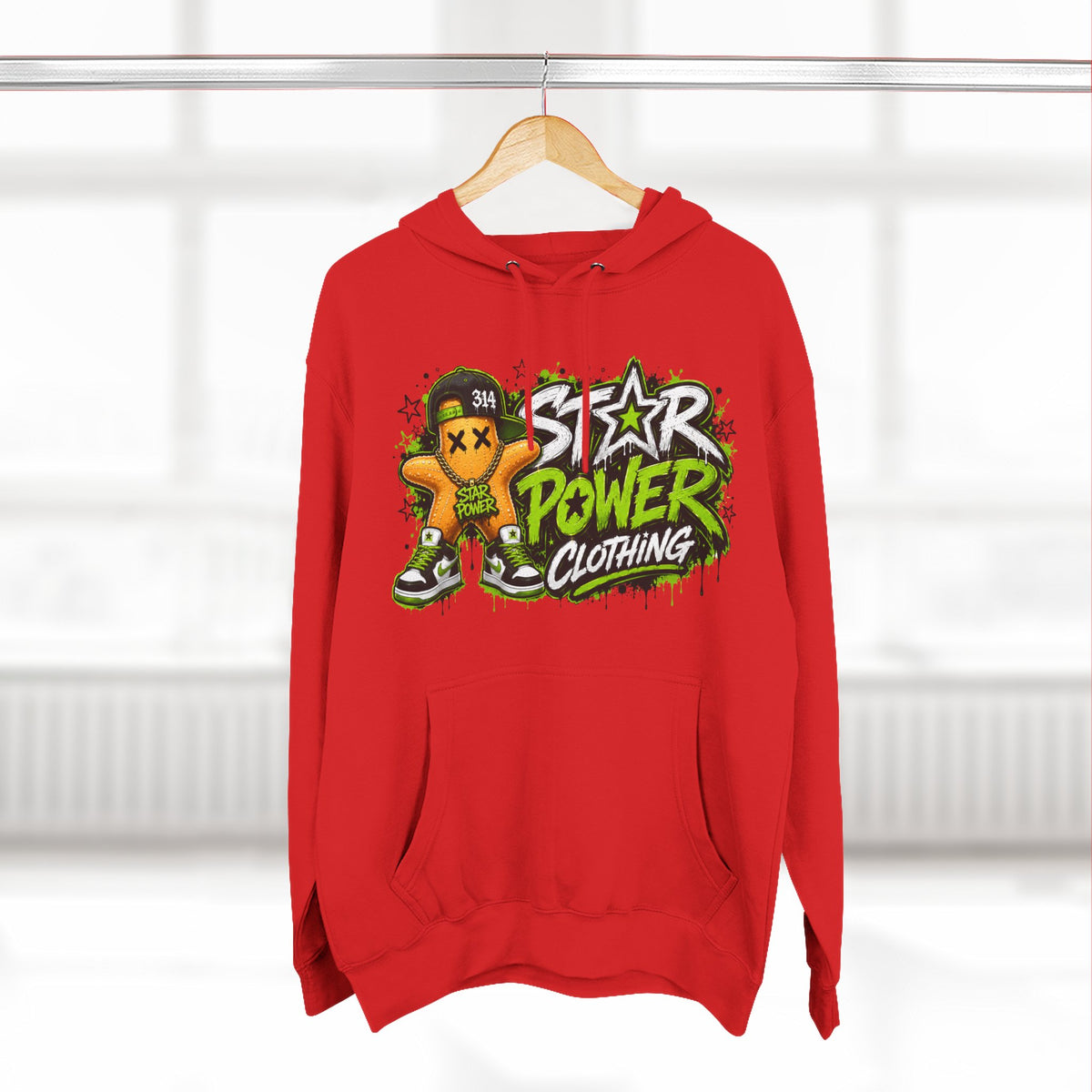 Star Power Clothing Graffiti Hoodie