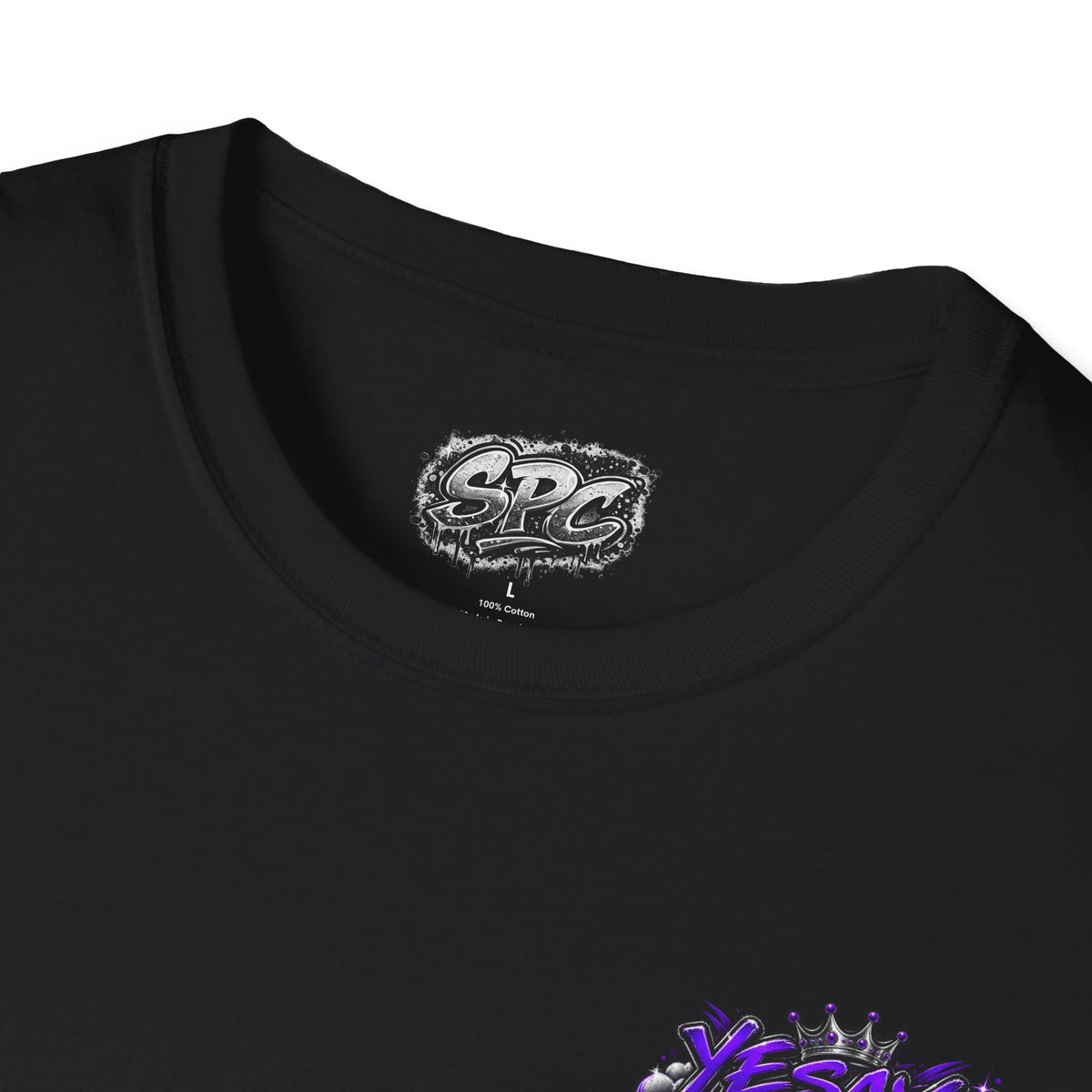 T-Shirt — Gnarled Purple 'LAW' Street Graffiti Logo