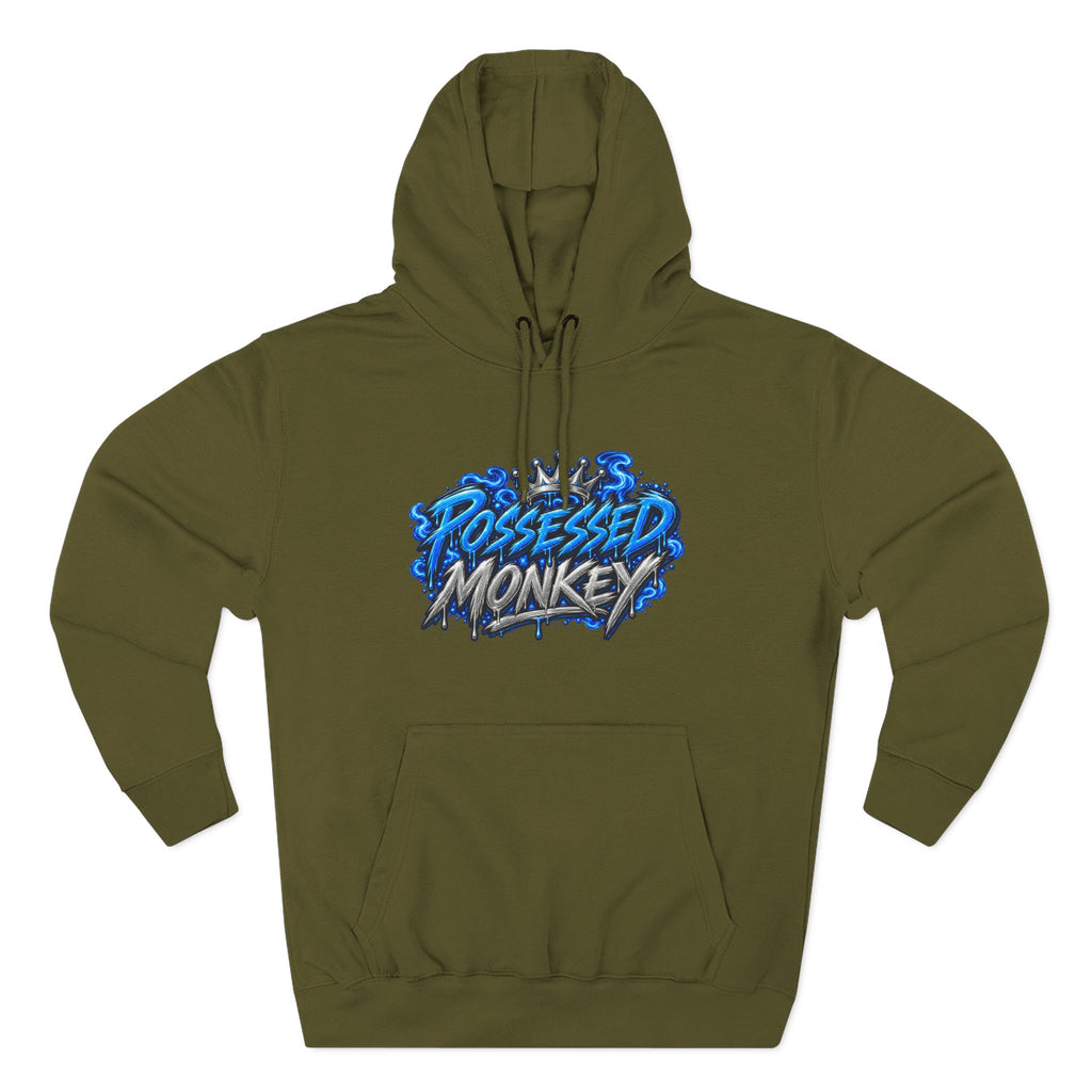 Possessed Monkey Graphic Hoodie