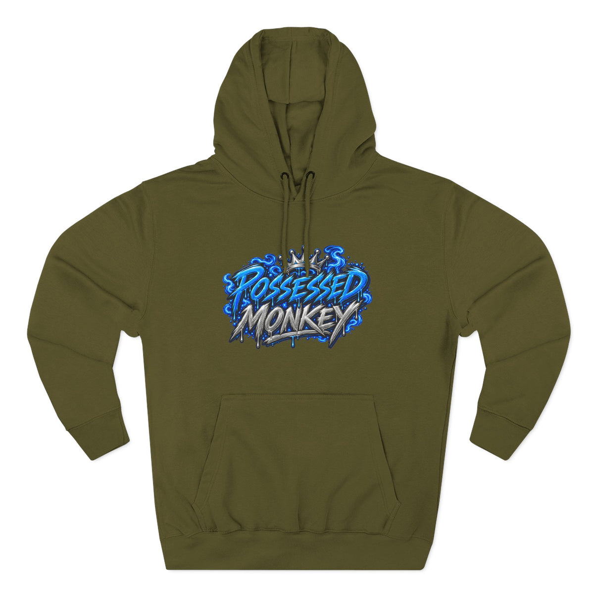 Possessed Monkey Graphic Hoodie