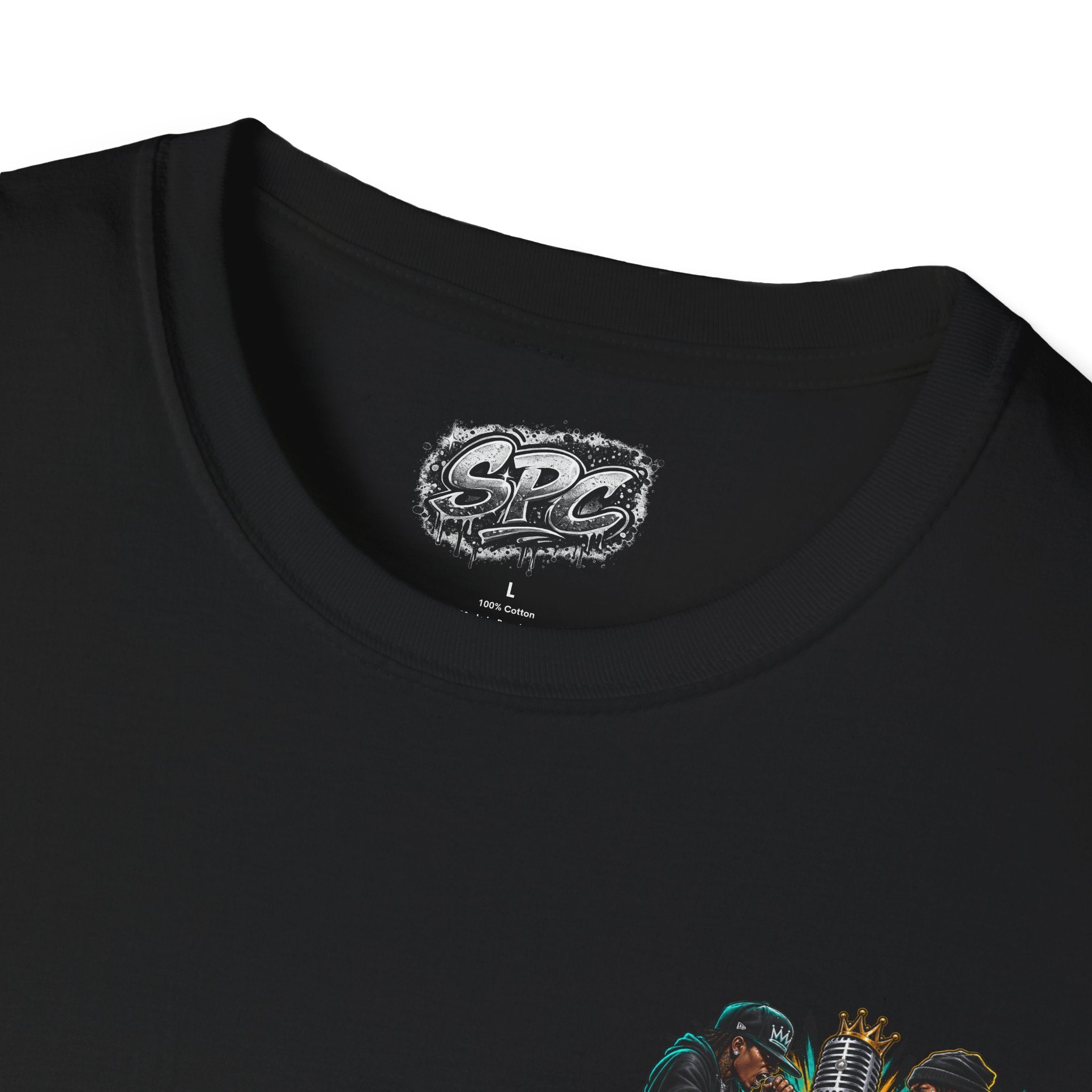 Control the Room Vibes T-Shirt — Graphic Pocket Logo Tee