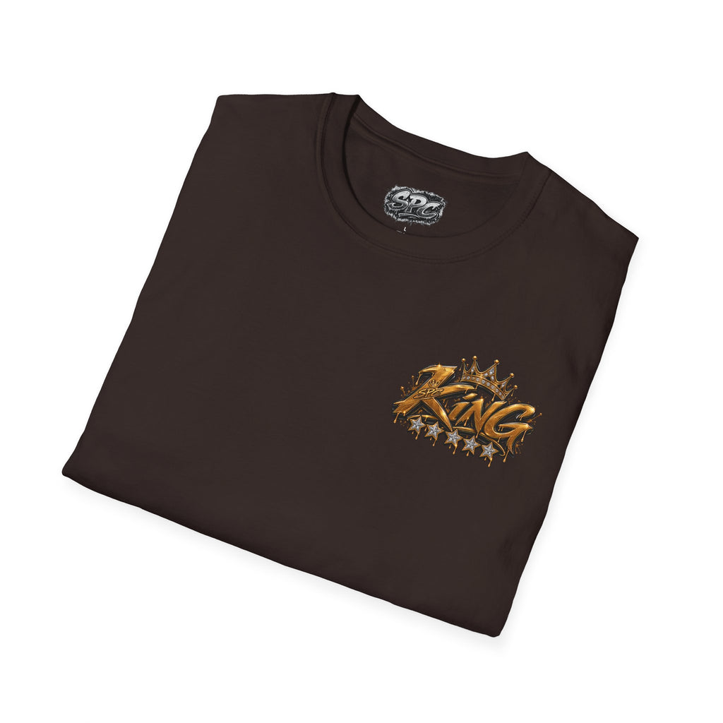 King Crown Graphic T‑Shirt — Bold Streetwear Tee with 'King' Logo