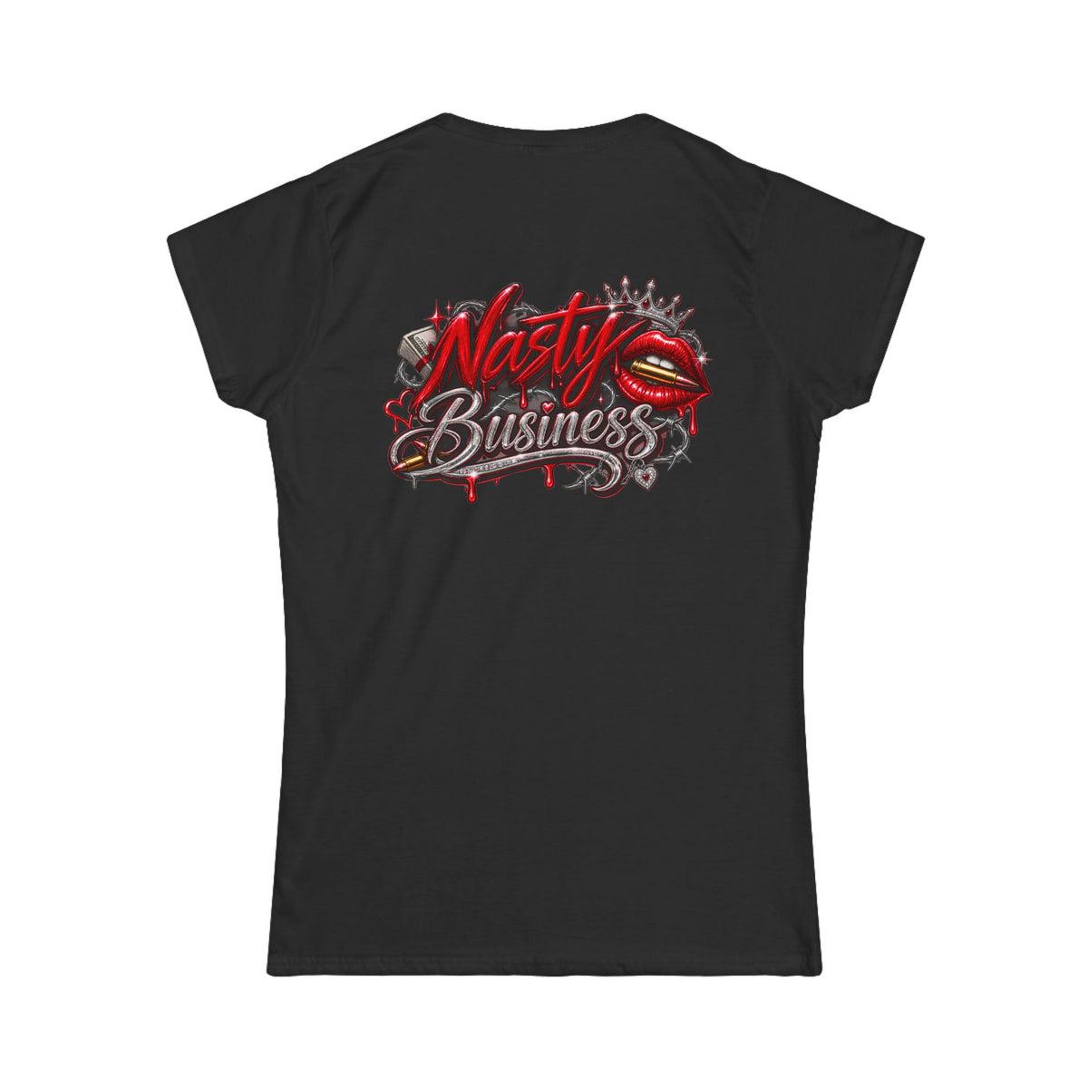 Women's White Tee — Classic Softstyle Short Sleeve T-Shirt
