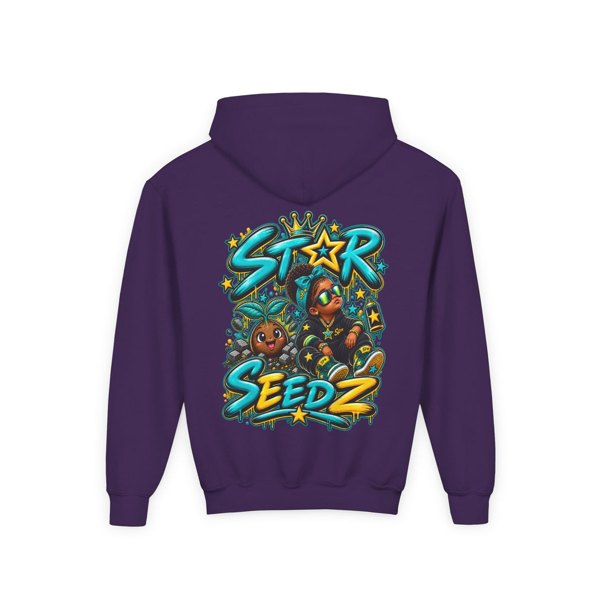 Youth Hoodie — Star Seedz Graphic Pullover