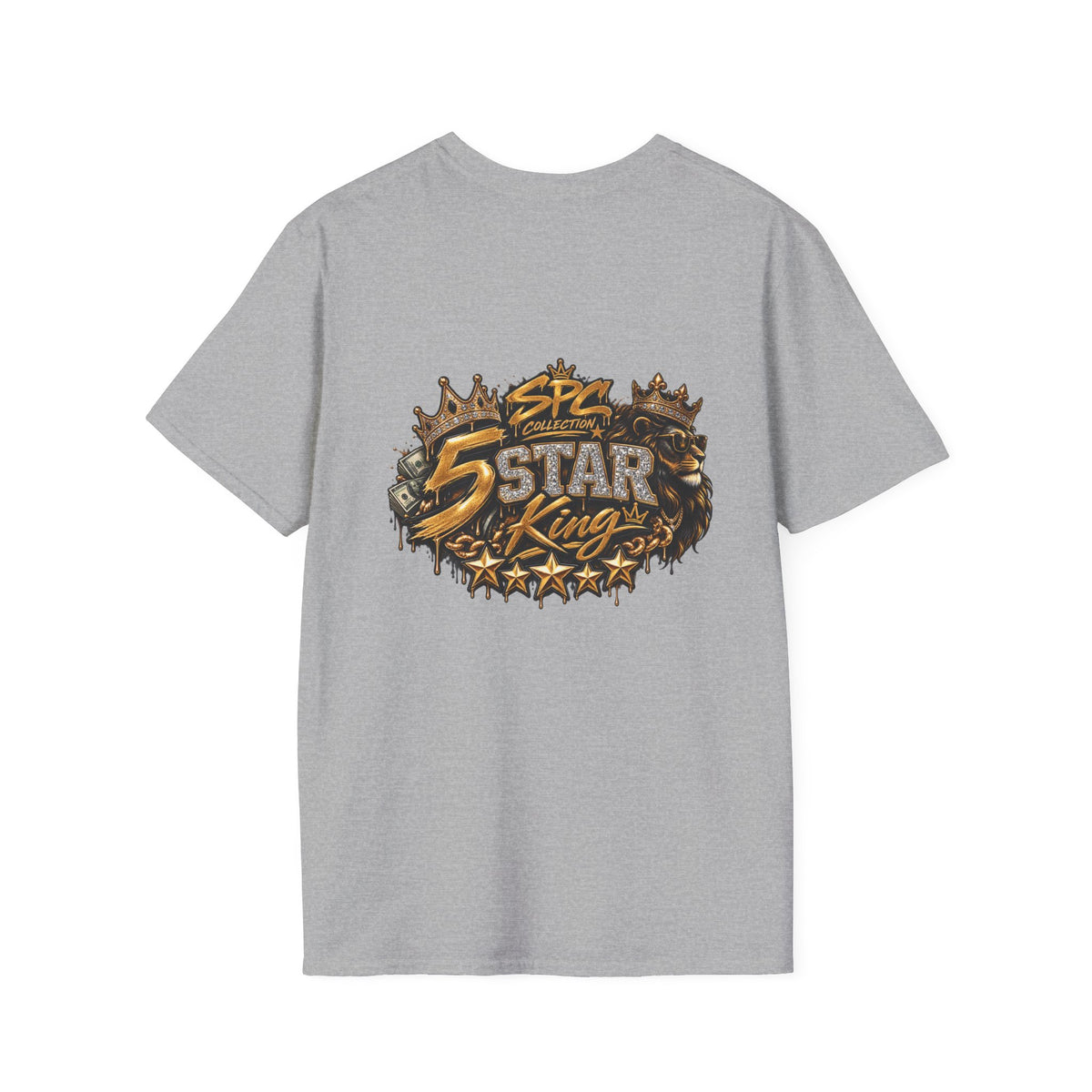 King Crown Graphic T‑Shirt — Bold Streetwear Tee with 'King' Logo