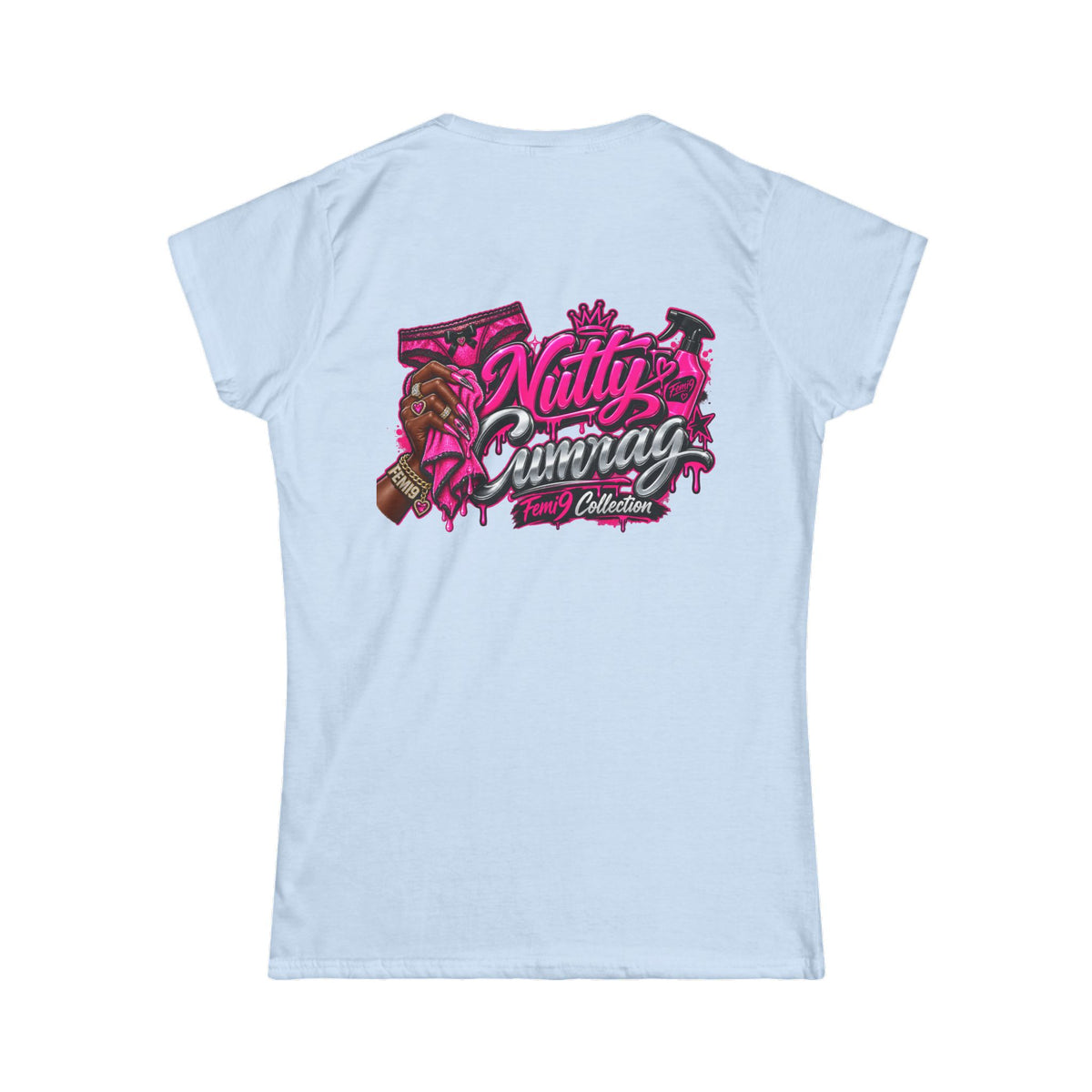 Women's Softstyle Tee — Classic White Crewneck T-Shirt