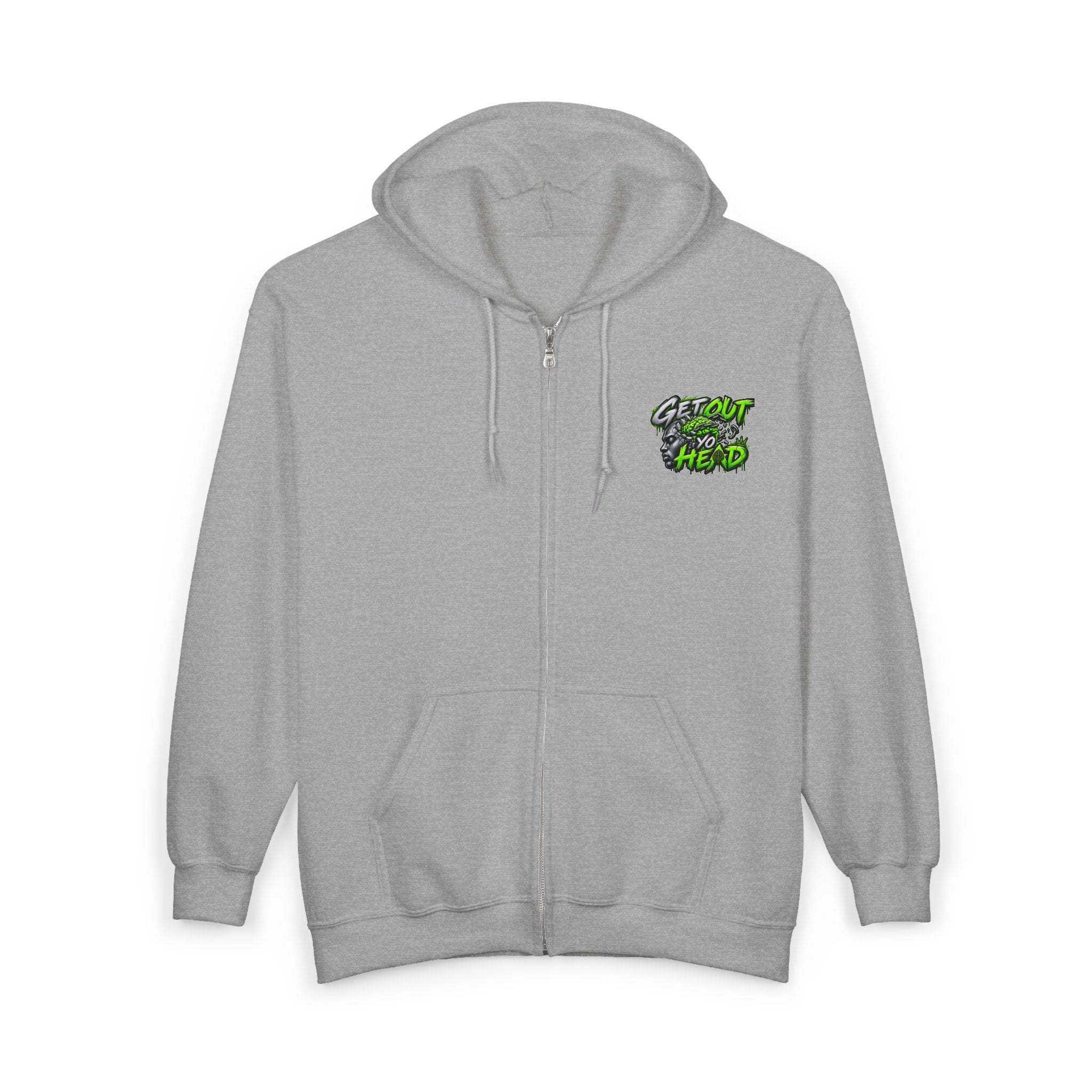 Get Out Yo Head Zip Hoodie