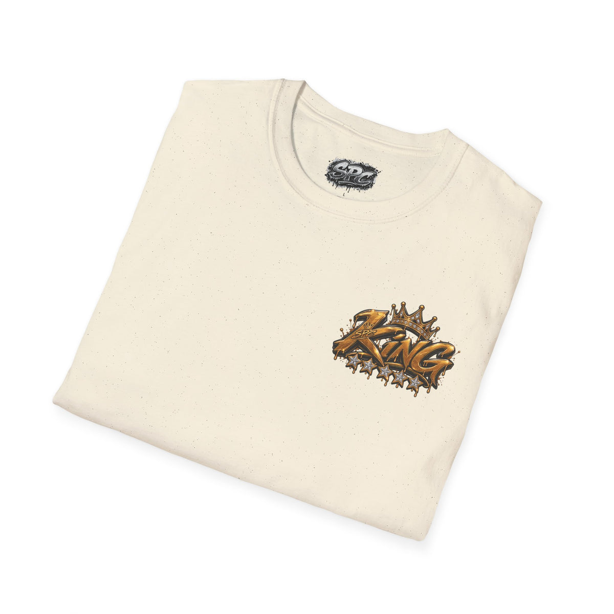 King Crown Graphic T‑Shirt — Bold Streetwear Tee with 'King' Logo