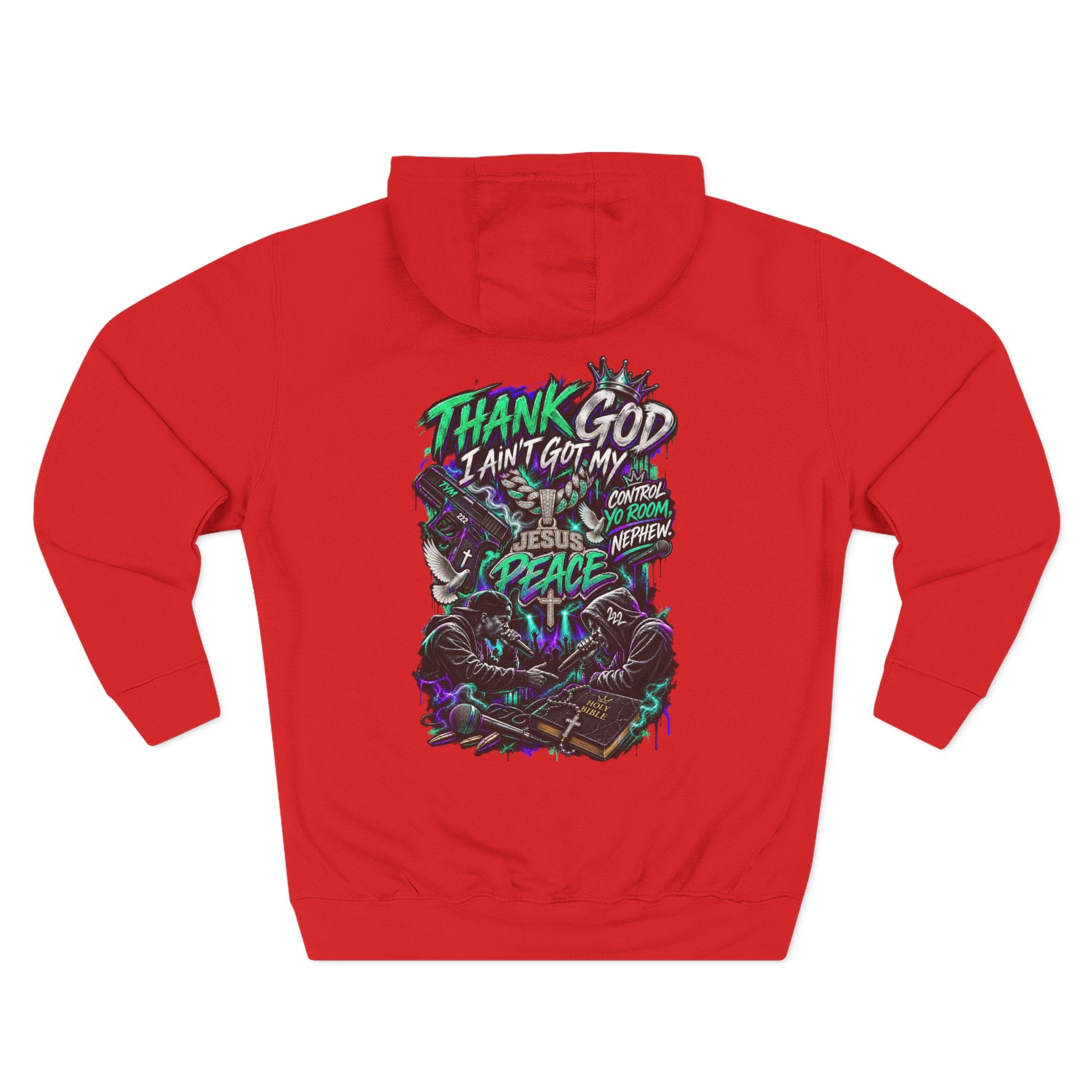Jesus Peace Graphic Hoodie