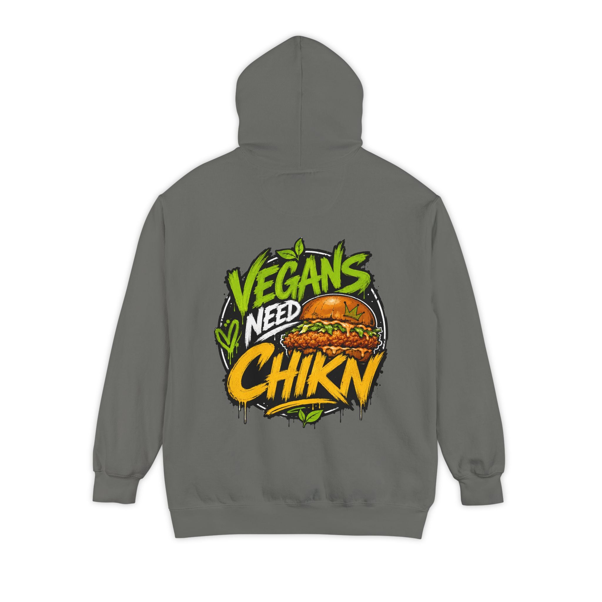 Pineapple Chika Chest Logo Hoodie — Tropical Graphic Garment-Dyed Pullover