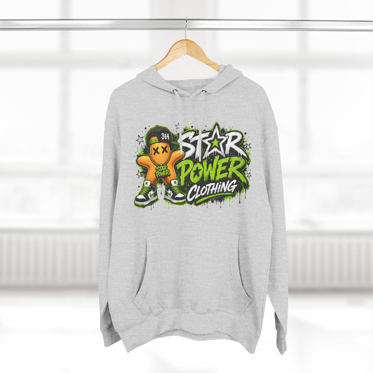 Star Power Clothing Graffiti Hoodie