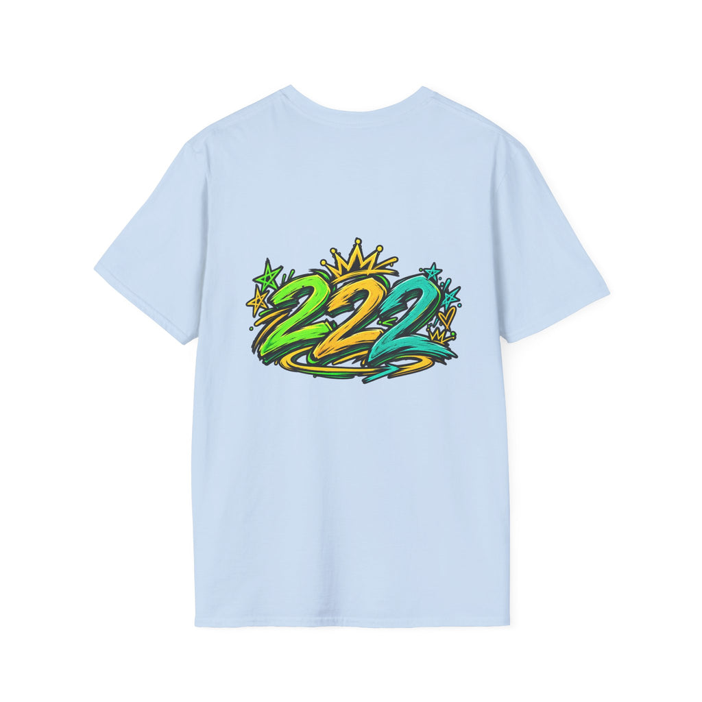 T-Shirt — Tropical "22" Chest Logo, Beach Vibes Graduation or 2022 Reunion Tee