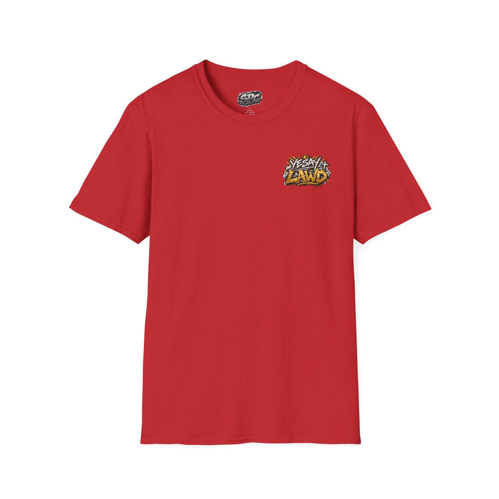Skateboard Graffiti Chest Logo T-Shirt