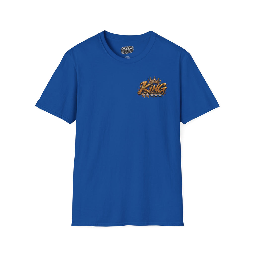 King Crown Graphic T‑Shirt — Bold Streetwear Tee with 'King' Logo